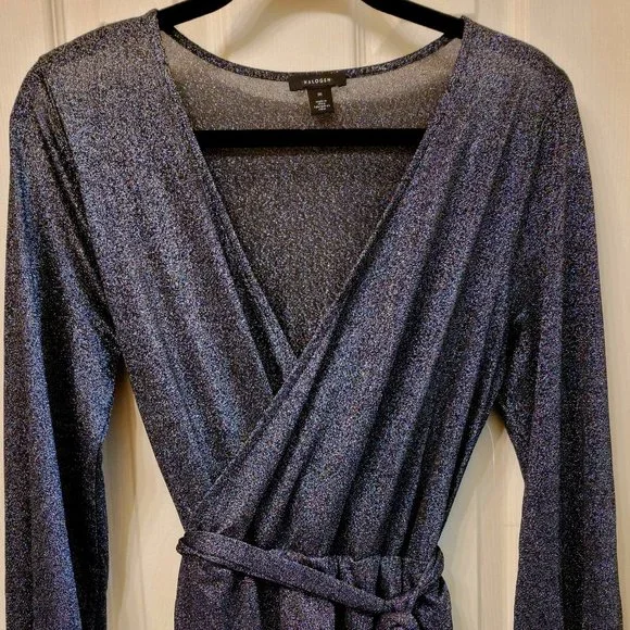 Halogen faux wrap dress deals